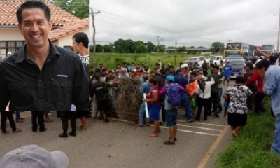 El bloqueo duró 5 horas/Foto. Kandire