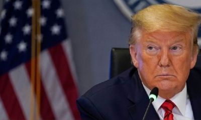 El presidente de Estado Unidos lanzó un nuevo pullazo contra China. | Fuente: AFP
