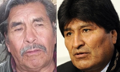 Felipe Quispe y Evo Morales/Foto. Kandire