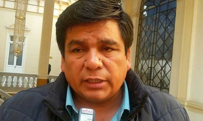 El senador del MAS, Omar Aguilar