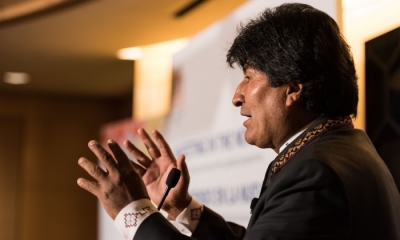 Presidente Evo Morales.