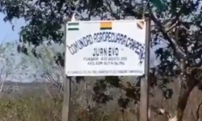 En RRSS denunciaron avasallamiento de colonos/Foto. RRSS