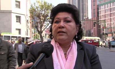 La diputada del Movimiento Al Socialismo (MAS), Sonia Brito
