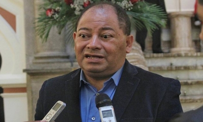 El ministro de Gobierno, Carlos Romero