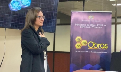 Ruth Ramírez, presidenta de la Administradora Boliviana de Carreteras. | @AdmCarreterasBo