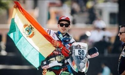 Daniel Nosiglia, de 23 años de edad, logró ese tiempo conduciendo una KTM Rally
