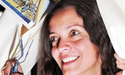 Roxana Hartmann, artista/Foto. RRSS