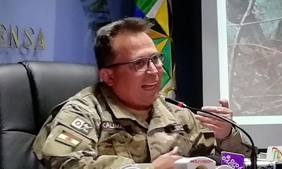 El excomandante de las Fuerzas Armadas (FFAA), Williams Kaliman