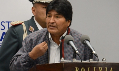 Morales dijo que se siente abandonado en el tema de salud/Foto. ABI