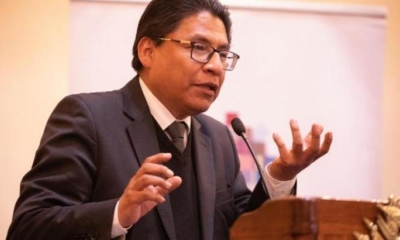 El ministro de Justicia, Iván Lima,