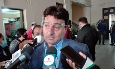 El alcalde de Tarija, Johnny Torres