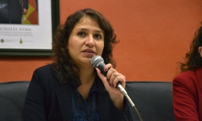 La ministra de Salud, Ariana Campero.