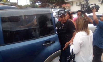 El momento de la aprehensión. | Redes sociales
