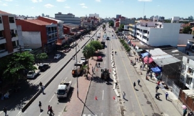 Según la Alcaldía cruceña, la avenida Grigotá será un modelo que se replicará en el resto de la ciudad. Foto: Fuad Landivar