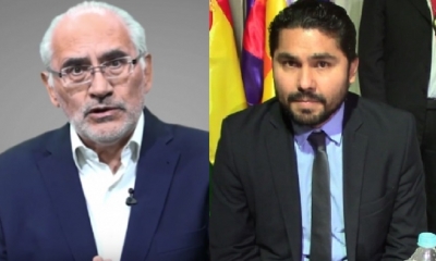 Carlos Mesa y Pablo Menacho/Foto. Kandire