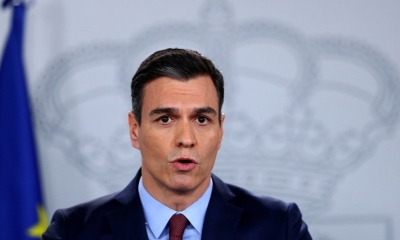 El presidente del Gobierno español, Pedro Sánchez.