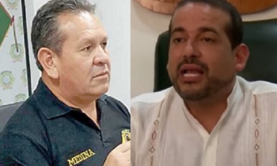 Gonzalo Medina y Luis Fernando Camacho/Foto. Kandire