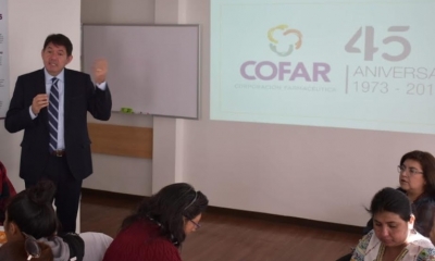 Las ejecutivos de COFAR /Foto. RB
