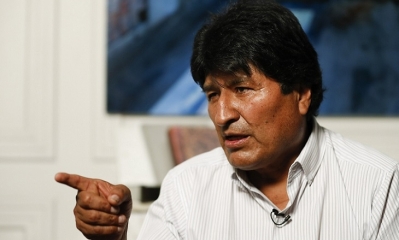 El expresidente de Bolivia, Evo Morales