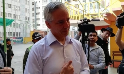 El vicepresidente Álvaro García Linera