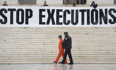 Crecen las protestas contra la aplicación de la pena de muerte.