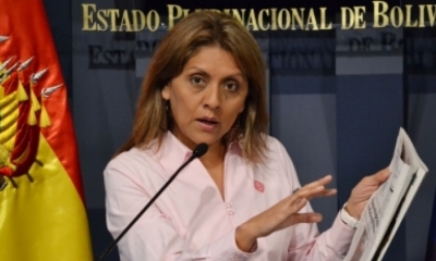 La ministra de Comunicación, Gisela López. Foto: Ministerio de Comunicación