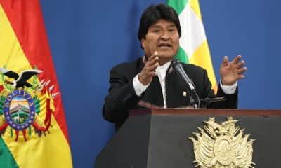 Presidente Evo Morales. 