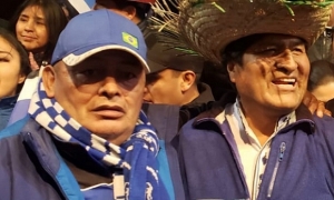 El expresidente Evo Morales.