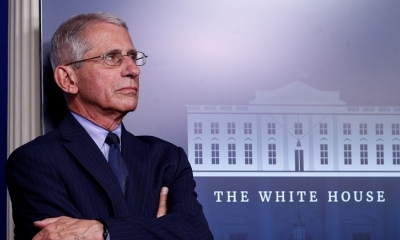 Anthony Fauci en una rueda de prensa en la Casa Blanca, el 1 de abril de 2020.