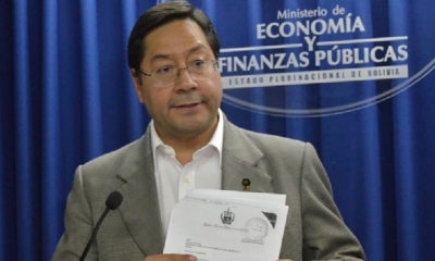 Luis Arce Catacora, ministro de Economía/Foto. RRSS
