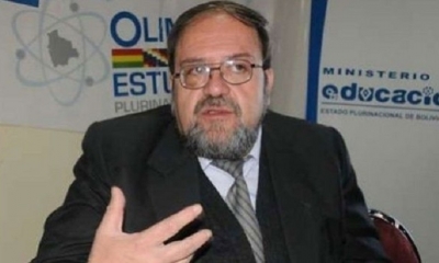 Roberto Aguilar, ministro de Educación. Foto: Internet