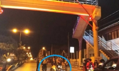 La joven solo se causó fracturas/Foto. RRSS