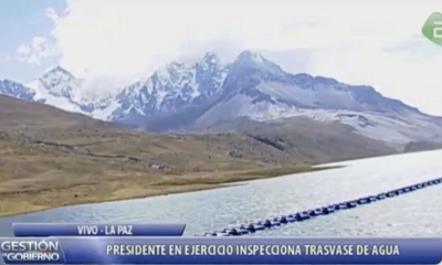 sistema de bombeo de agua de la laguna de 