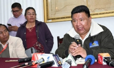 El presidente de la Cámara de Diputados, Sergio Choque, informó que la interpelación será reprogramada.
