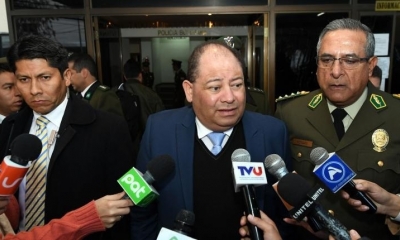 El ministro de Gobierno, Carlos Romero. | Abi