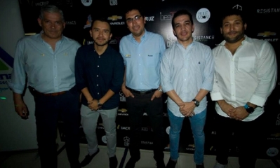 Mauricio Gotelli, alvaro Fuentes, Nelson Cabrera, Carlos Alvarez,Ignacio Vargas/Foto. VL