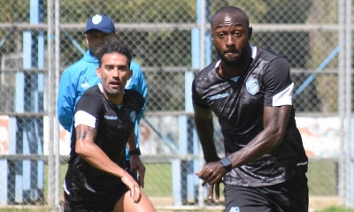 Una sesión de fútbol de los Celestes.