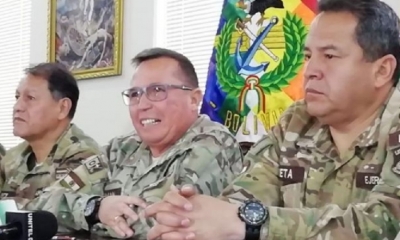 Williams Kaliman, comandante en Jefe de las Fuerzas Armadas/Foto. RRSS