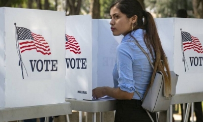 Los estadounidenses comenzaron este martes a votar en las elecciones.