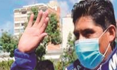 Franklin Flores,postulante a gobernador para La Paz.