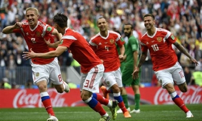 La Selección rusa fue excluida de toda competencia de la UEFA y FIFA.
