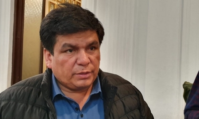 Omar Aguilar, senador del MAS. Foto: ERBOL