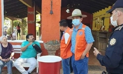 El hombre fue detenido en el municipio de Chisec, 130 kilómetros al norte de la capital. | Fuente: @Guatevisión/Munichisec