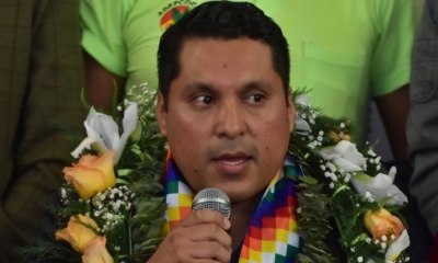 El ministro de Desarrollo Rural, Samuel Ordoñez.