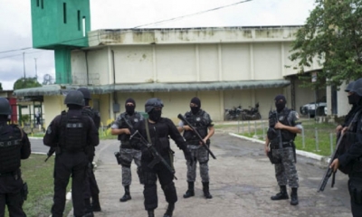 La pelea se produjo en dos pabellones/Foto. RRSS