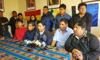 Un grupo de exdirigentes de la zona sud que formaban parte de CC. 