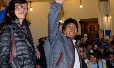 Evo Morales, asume su cuarto mandato/Foto. ABI