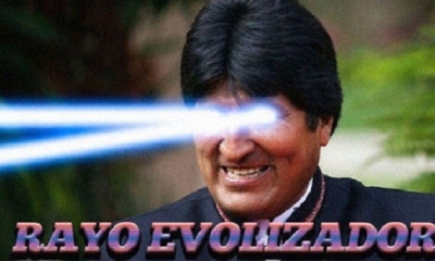 Rayo Evolizador (meme) foto. Facebook
