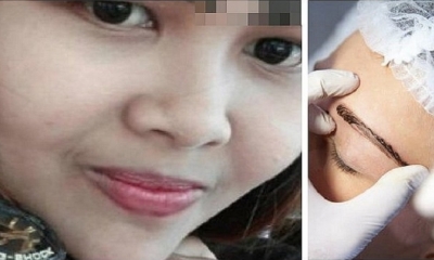 Tras lo ocurrido, la joven se habría resignado a vivir de por vida con sus nuevas cejas. Foto: Ojo.pe