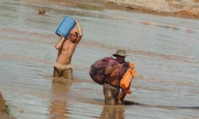 Los afectados están en albergues provisionales/Foto. RRSS